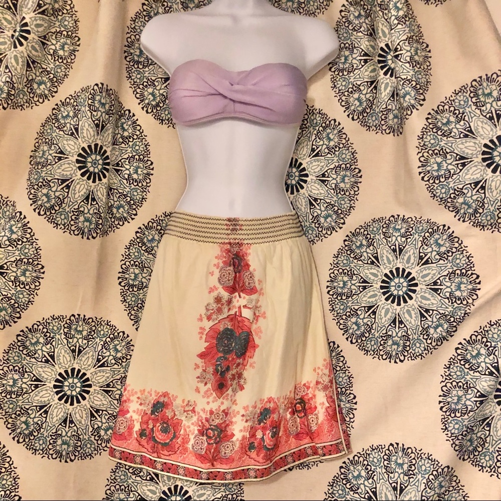Cute floral skirt